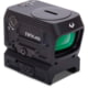 Viridian Weapon Technologies RFX45 Closed Emitter Green Dot Sight includes Low Mount, Black, 981-0059