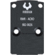 Viridian Weapon Technologies RFX45 Closed Emitter Green Dot Sight includes RMR Adapter, Black, 981-0053