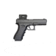 Viridian Weapon Technologies RFX45 Green Dot Sight, Closed Emitter, ACRO Compatible, Instant-on, Black, 981-0051