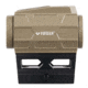Viridian Weapon Technologies VENTA 1x22mm Reflex Green Dot Sight w/ T2-Style Pic Rail Mount, 2 MOA Green Dot Reticle, Flat Dark Earth, 981-0195