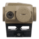 Viridian Weapon Technologies VENTA 1x22mm Reflex Green Dot Sight w/ T2-Style Pic Rail Mount, 2 MOA Green Dot Reticle, Flat Dark Earth, 981-0195