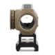 Viridian Weapon Technologies VENTA 1x22mm Reflex Green Dot Sight w/ T2-Style Pic Rail Mount, 2 MOA Green Dot Reticle, Flat Dark Earth, 981-0195