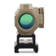 Viridian Weapon Technologies VENTA 1x22mm Reflex Green Dot Sight w/ T2-Style Pic Rail Mount, 2 MOA Green Dot Reticle, Flat Dark Earth, 981-0195