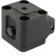 Vision Products Ambidextrous Folding Mechanism, Black, VISION-211