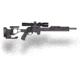 Vision Products Chassis Mid Section, CZ 457, Right Hand, Stealth Grey, VISION-208