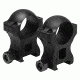 VISM 1In Hunter Rifle Scope Rings/1.3In Height, Black VR1H13