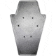 VISM 20w X 30h Level IIIA Ballistic Shield, Black, BPSHLD2030L3A