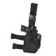 VISM 2954 Universal Drop Leg Universal Holster, Black CVDLHOL2954B