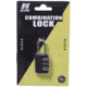 VISM 3 Numbers Combination Lock, Small, Black, ALOCK