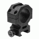 VISM 30mm Tactical Rings/1.1In Height, Black VR30T11