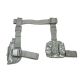 VISM 3Pcs Drop Leg Gun Holster And Magazine Holder/Digital Camo, DIGITAL CAMO CV2908D
