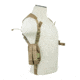 VISM Ambidextrous Horizontal Shoulder Holster/Double Magazine Holder/Tan, TAN CV2909T