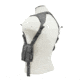 VISM Ambidextrous Horizontal Shoulder Holster/Double Magazine Holder/Urban Gray, URBAN GRAY CV2909U