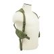 VISM Ambidextrous Shoulder Holster w/ Magazine Holder, Green CV2909G