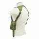 VISM Ambidextrous Shoulder Holster w/ Magazine Holder, Green CV2909G