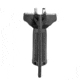 VISM AR Featureless Grip Mod 2, Ambidextrous, Black VAGPARCAM2