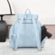 VISM BW9316 PU Daypack, Blue, BW9316BL