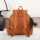 VISM BW9316 PU Daypack, Tan, BW9316T