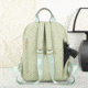 VISM BW9938 PU Daypack, Green, BW9938G