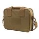 VISM Double Range Pistol Bag, Tan, CPDX2971T