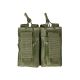 Vism Double Pistol Mag Pouch, Green CVP2P2931G
