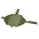 Vism Drop Leg Molle Panel/Green CVDLMP2952G