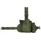 VISM 2956 Drop Leg MOLLE Panel/Holster/Pistol Magazine Pouch, Green CVDLHOL2956G
