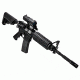 Vism Eco Mod2 4X Magnification 34mm Scope with Green Laser &amp; Red/White Led Navigation Light, Black VECO434QRBM2