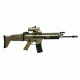 VISM ECO Prismatic Scope 4X Scope/Laser &amp; NAV LED/Green Micro Dot, Tan VECO434QRTG