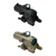 VISM ECO Prismatic 4X Scope w/Laser &amp; NAV LED, Black, Tan