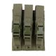 VISM Hicap Pistol Triple Magazine Pouch, Green, CVMP3030G