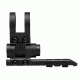 Vism Keymod 1in Extended Flashlight Mount/Modular, Black VMFLKMMR