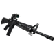 Vism Keymod 1in Extended Flashlight Mount/Standard, Black VMFLKM