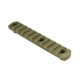 VISM Keymod Picatinny Rail, 6 KeyMod Slots, Tan, VMKM6T