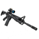 Vism M-Lok 1in Extended Flashlight Mount/Modular, Black VMFLMLMR