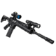 Vism M-Lok 1in Extended Flashlight Mount/Modular, Black VMFLMLMR