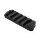 VISM M-LOK Accessory Picatinny Rail, Black, Short VMML3