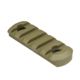 VISM M-Lok Picatinny Rail - Short, Tan, VMML3T