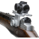 Vism Micro Green Dot Sight w/Integrated Red Laser - Weaver Mounted VDGRLB