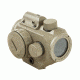 VISM Micro Green Laser w/Integrated Red Laser, Tan VDGRLT