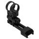 Vism Picatin ny 1in Extended Modular Ring Mount, Black VMFLPRMR