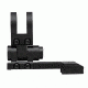 Vism Picatin ny 1in Extended Modular Ring Mount, Black VMFLPRMR