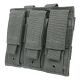 VISM Triple Pistol Mag Pouch, Urban Gray, 6in. W x 1in. H x 6.5in. 196662