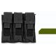 Vism Triple Pistol Mag Pouch, Green CVP3P2932G