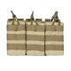 Vism Triple Pistol Mag Pouch, Tan CVP3P2932T