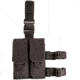 Voodoo Tactical Drop Leg Platform w/Attached M4/M16 Double Mag Pouch, Black, 20-9308001000
