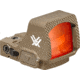 Vortex Defender-XL 1x25mm Micro Reflex Red Dot Sight, 5 MOA, Tan, DFXL-MRD5-T