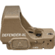 Vortex Defender-XL 1x25mm Micro Reflex Red Dot Sight, 5 MOA, Tan, DFXL-MRD5-T