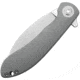 Vosteed Nightshade LT Folding Knife, 4.25in Closed, 3.25in Stonewash Nitro V Steel Blade, Gray G10 Handle, NS32NWGH