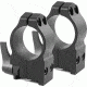 Warne Maxima Steel Rings, 1in, Ruger M77 &amp; Hawkeye Grooved Receiver, QD, High - Matte 2R7LM